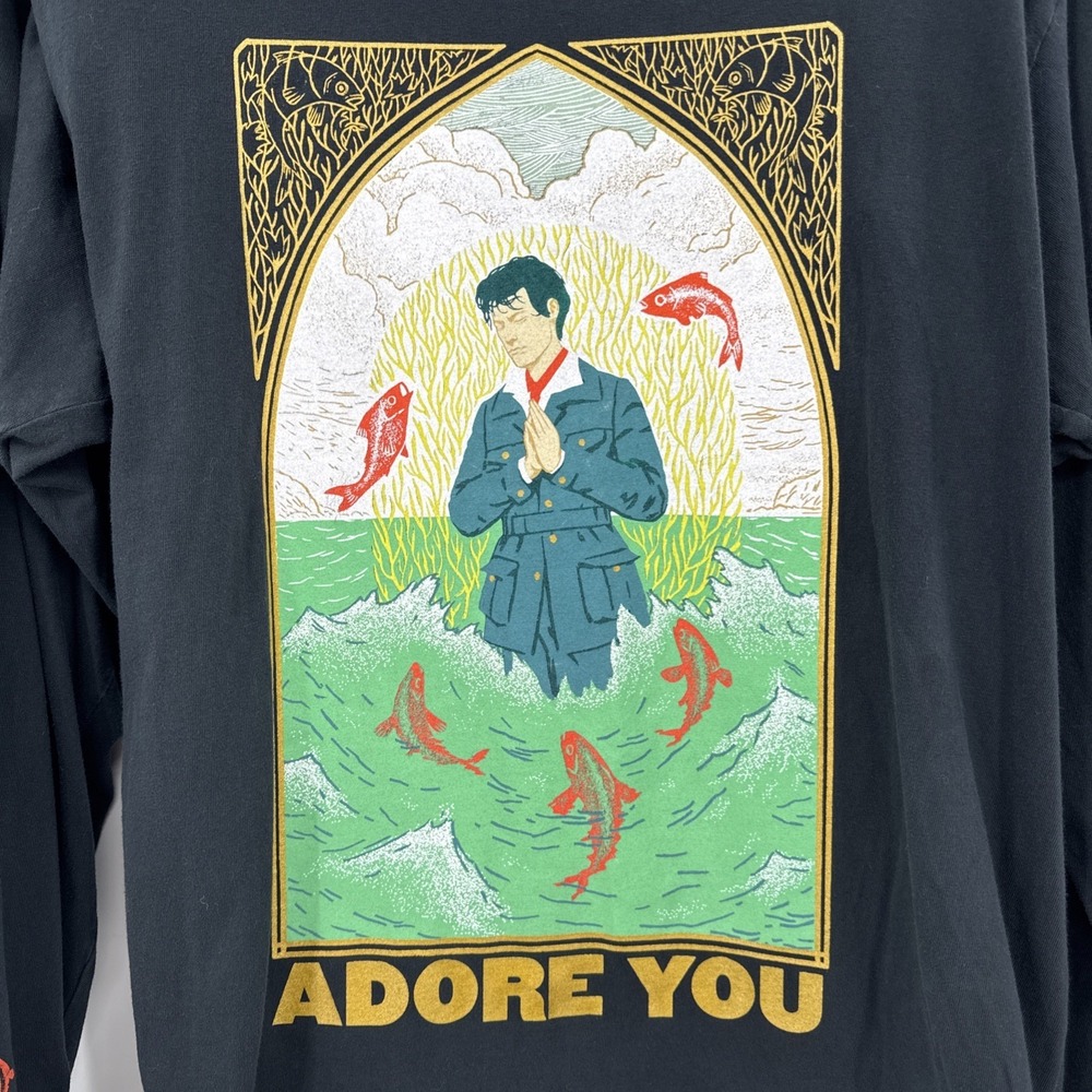 Harry Styles Fine Line Adore You L S T-shirt Sz XXL Raw Hem‎ 1Direction